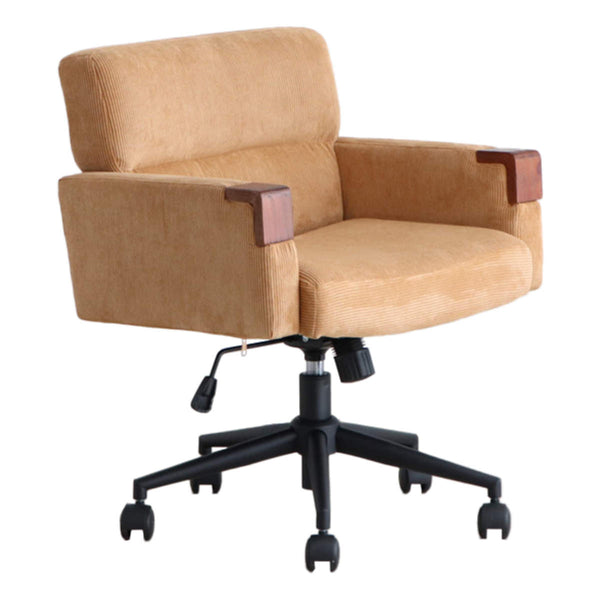 オフィスチェア座面高43～50.5cm回転昇降式ウォルクコーデュロイ
