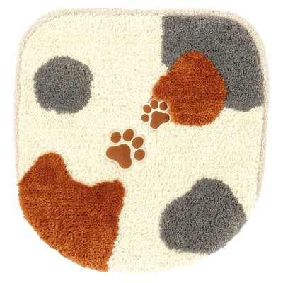 トイレ蓋カバー 兼用フタカバー ミケ