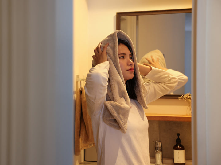 タオルヘアドライタオルカラリヘアー