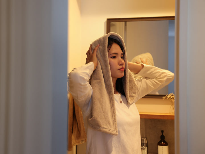 タオルヘアドライタオルカラリヘアー