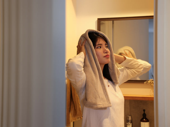 タオルヘアドライタオルカラリヘアー