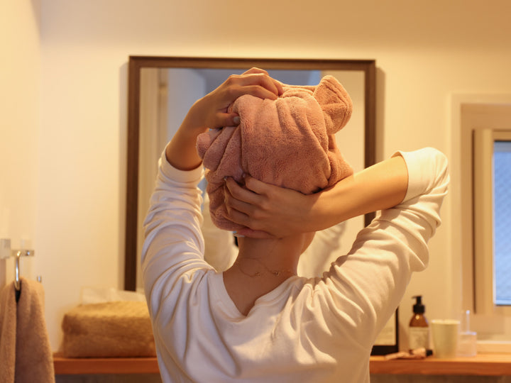 タオルヘアドライタオルカラリヘアー