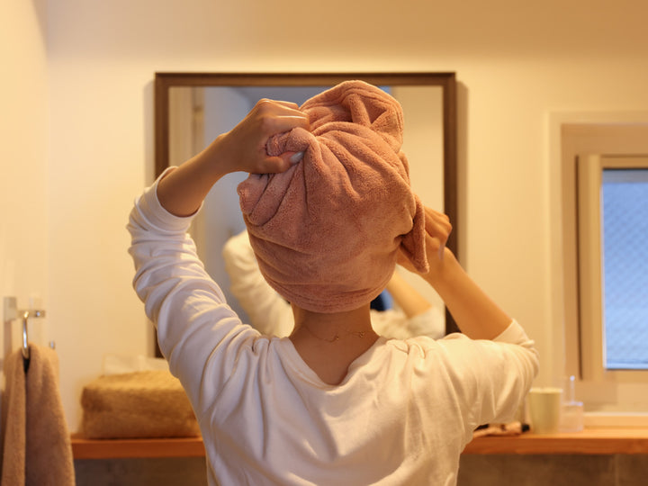 タオルヘアドライタオルカラリヘアー