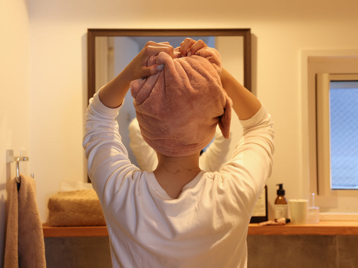 タオルヘアドライタオルカラリヘアー