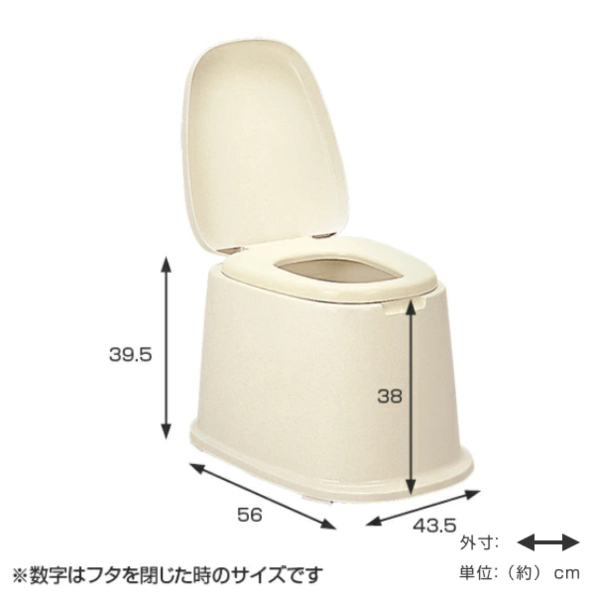 ポータブルトイレ 洋式便座 据置型 介護 和式 便器 – ハウジー