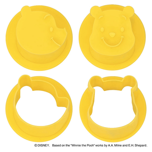 抜き型くまのプーさんキャラ弁野菜抜き型キャラクター