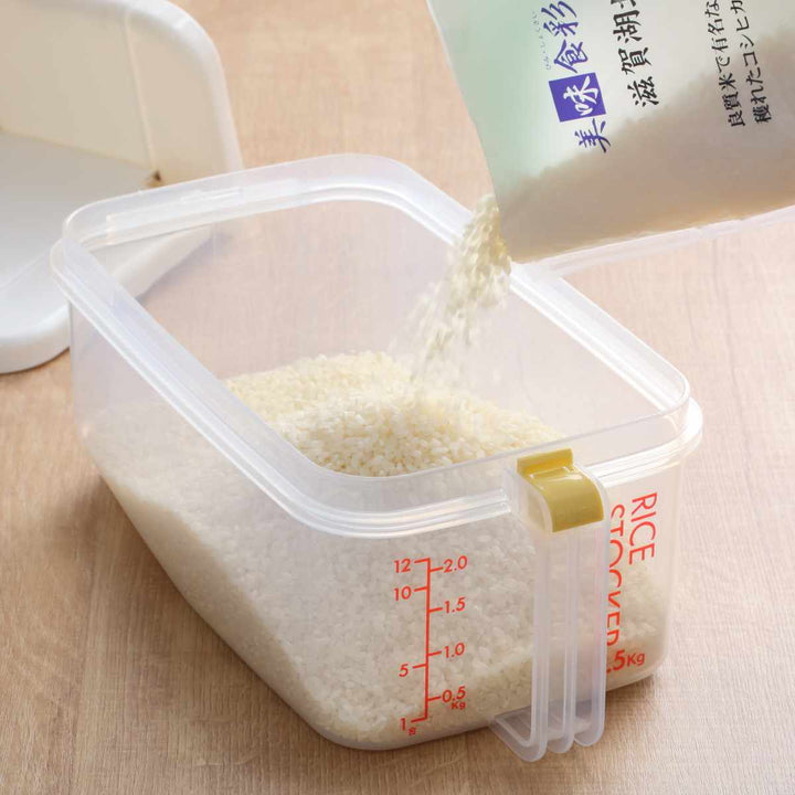 米びつ冷蔵庫用米びつ横型2.5kg