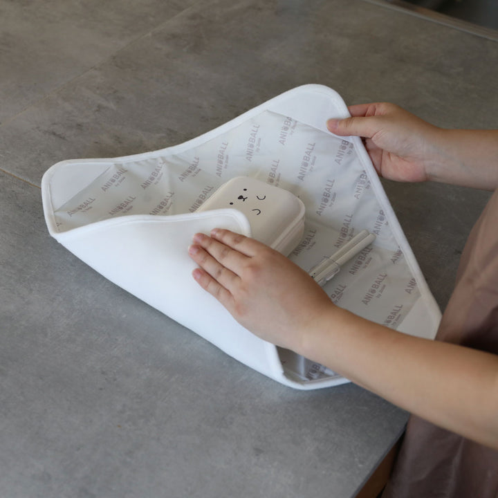 ランチクロスアニボールランチラッパーひっつく