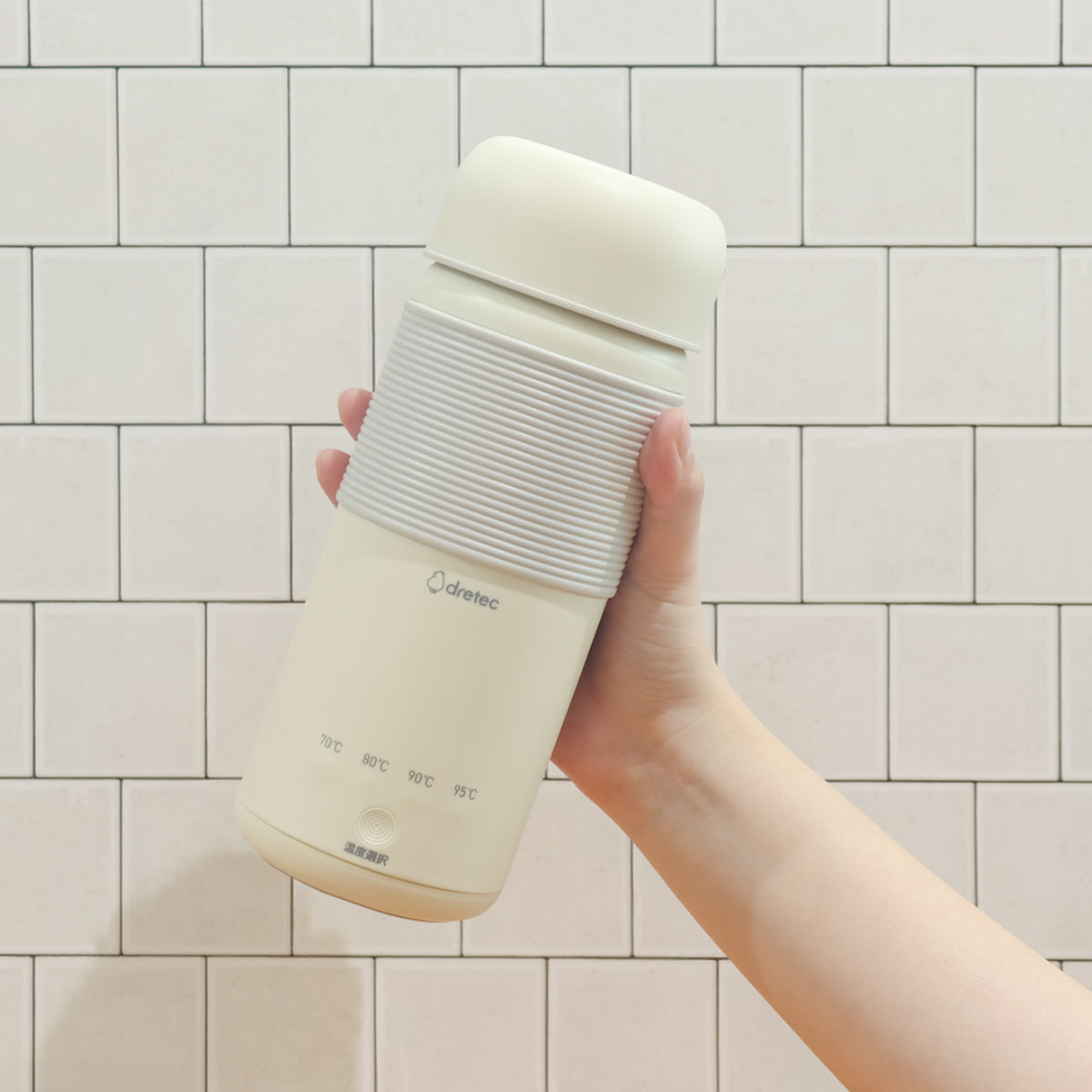 湯沸かしボトル 400ml 温度調節機能付き おでかけ温調ケトル