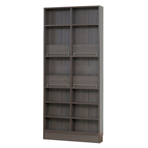 本棚幅81cm1cmピッチディスプレイラックスリム薄型オープン棚