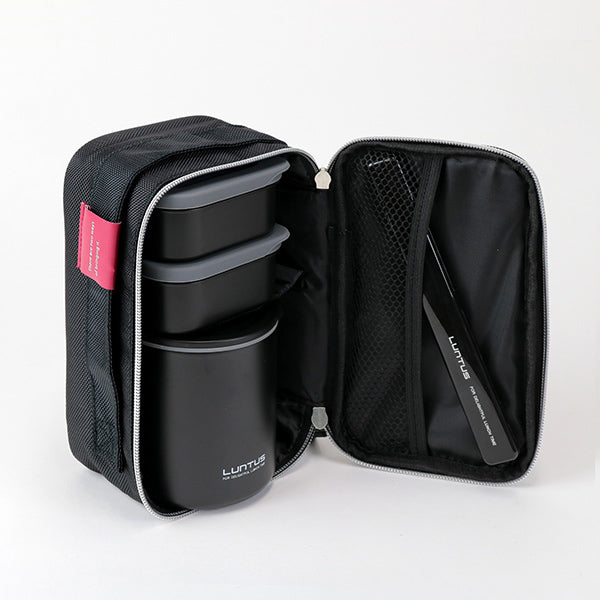 保温弁当箱ランチジャーステンレス製男性用ランタスタテ・ヨコ専用バッグ付820ml