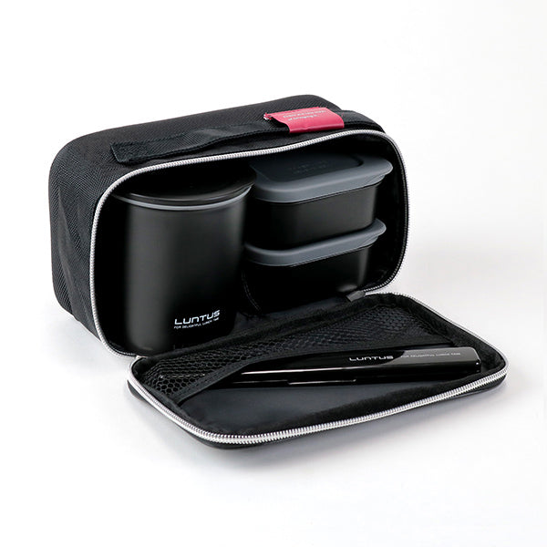 保温弁当箱ランチジャーステンレス製男性用ランタスタテ・ヨコ専用バッグ付820ml