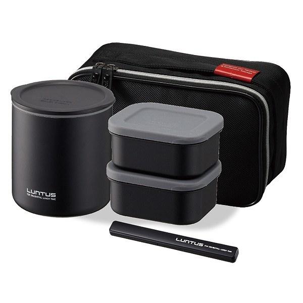 保温弁当箱ランチジャーステンレス製男性用ランタスタテ・ヨコ専用バッグ付820ml