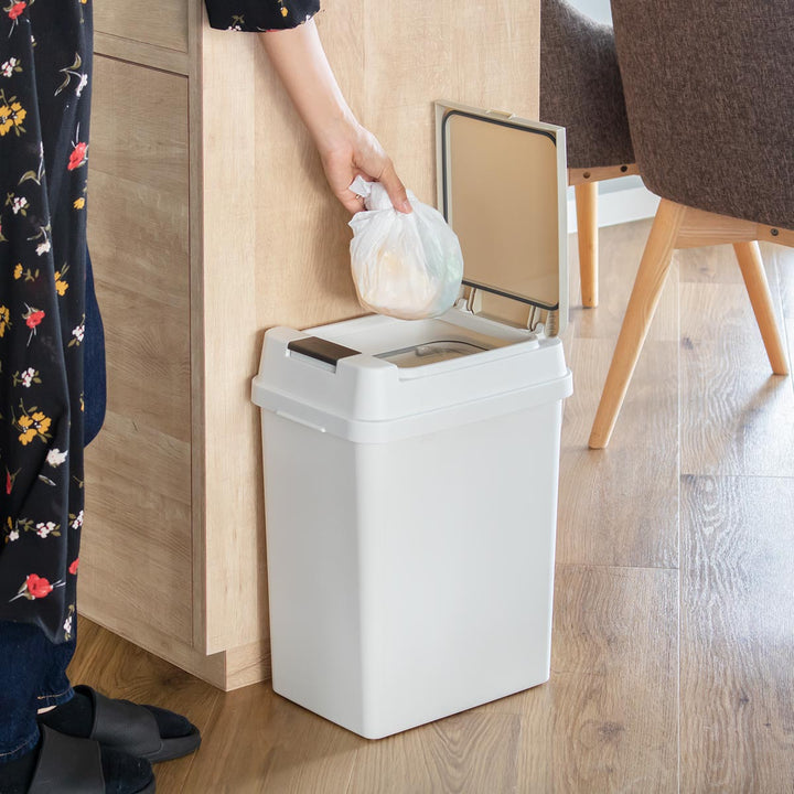 ゴミ箱19L密閉プッシュ式