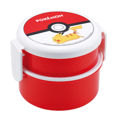 弁当箱 500ml 丸型ランチボックス2段 モンスターボール25