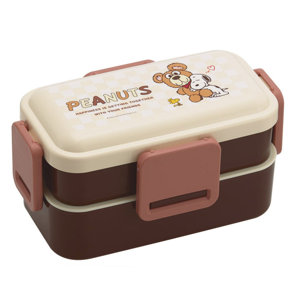 弁当箱600ml2段ふわっと弁当箱SNandBEAR