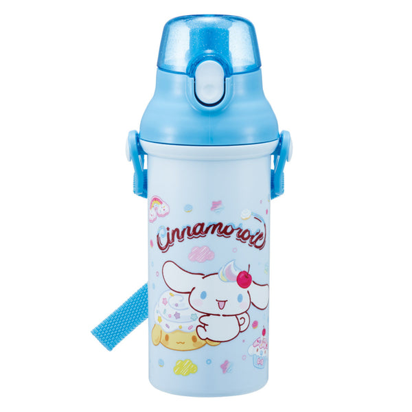 水筒480ml直飲プラワンタッチボトルシナモロールファンシー