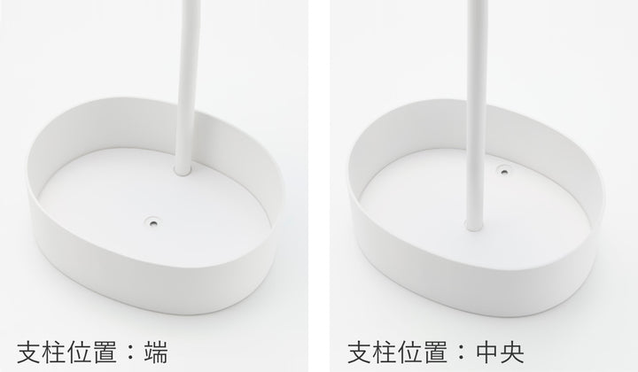 山崎実業tower高さと角度が調節できる収納付きスタンドミラータワー