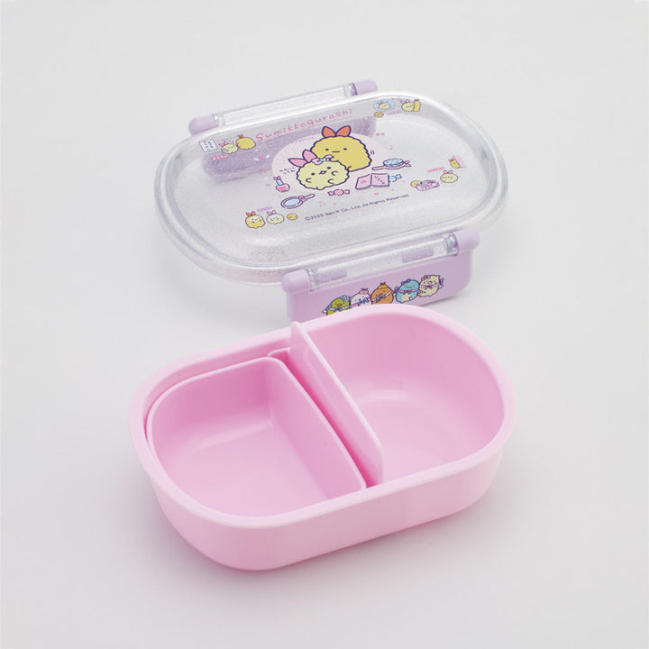 弁当箱360ml抗菌ふわっとタイトランチすみっコぐらしえびてんアイドル