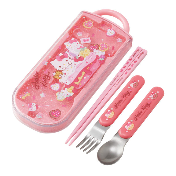 トリオセット食洗機対応スライド式トリオキティファンシー