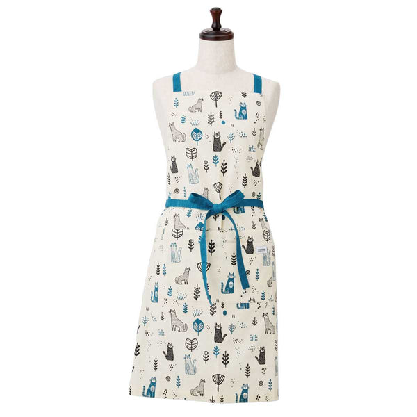 エプロンミネット綿クロス型エプロンVieressa