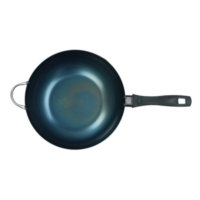 使いやすい鉄フライパン 深型 28cm IH対応 いため鍋 こだわり職人 日本製 藤田金属