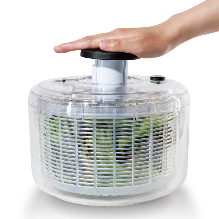 サラダスピナーガジェコン押すだけ！野菜水切り器