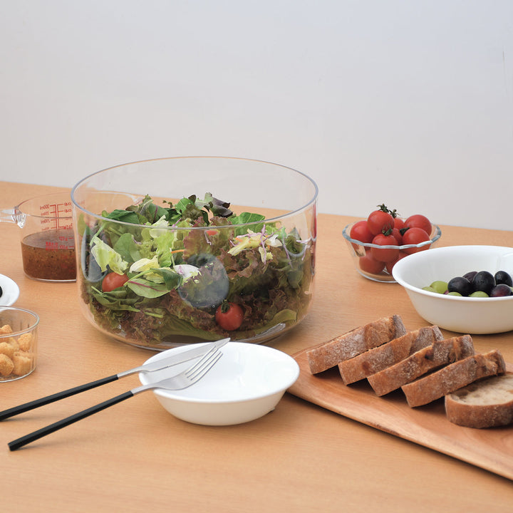 サラダスピナーガジェコン押すだけ！野菜水切り器