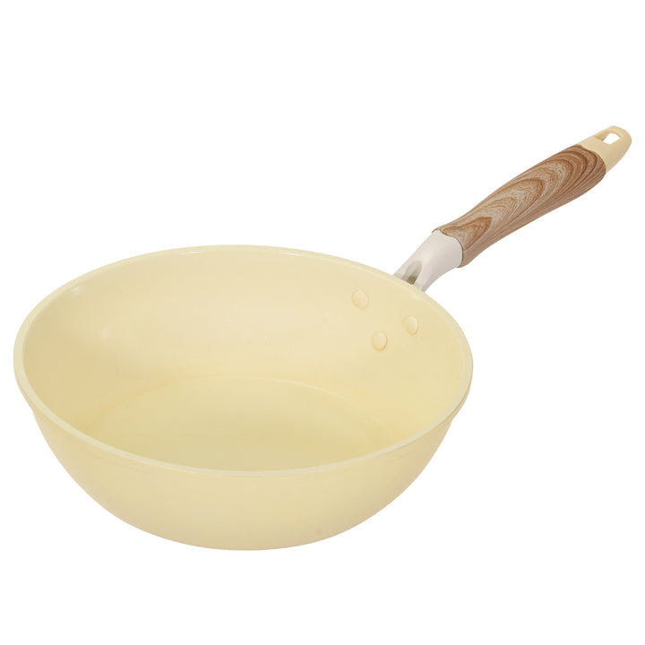 フライパン24cm深型IH対応セラミック軽量ハルミック