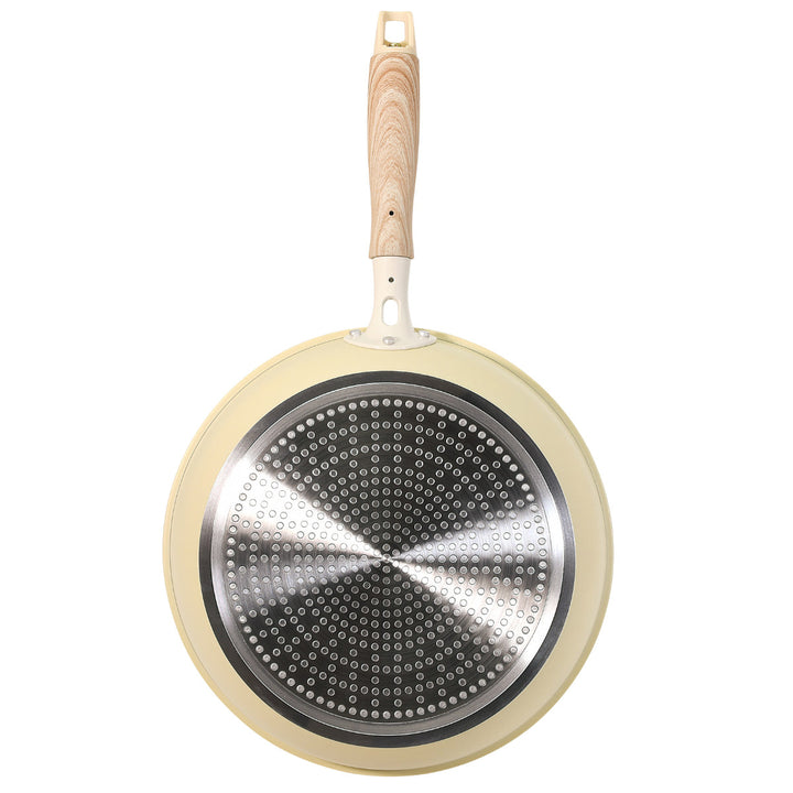 フライパン24cm深型IH対応セラミック軽量ハルミック