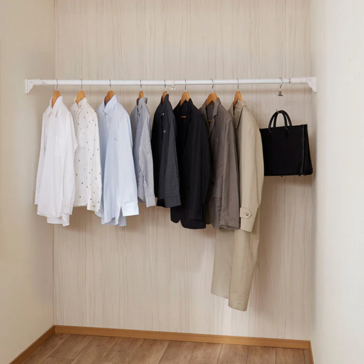 突っ張り棒取付幅：110～180cm大ハイカム超極太ポール超強力