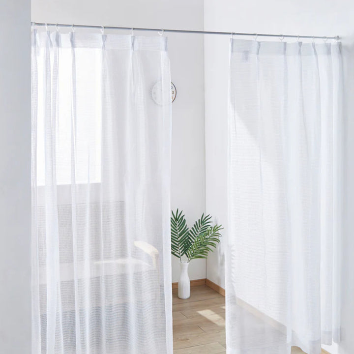 突っ張り棒取付幅：110～190cmミニ3L突ぱり便利ポール細タイプ