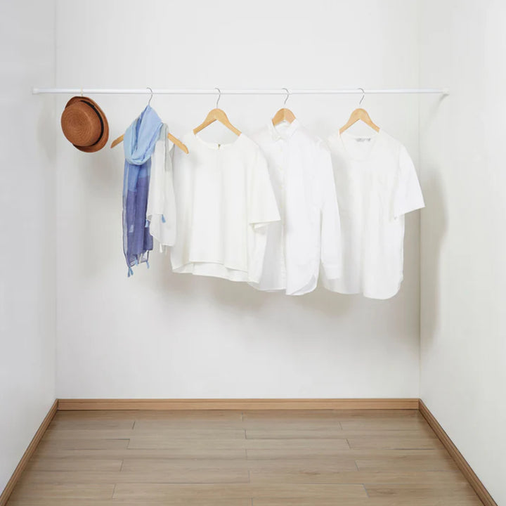 突っ張り棒取付幅：110～190cmレギュラーL突ぱり便利ポール