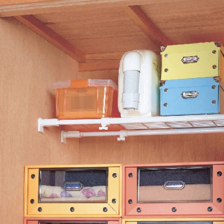 つっぱり棚ニューストロング突ぱり棚大幅143～182cm