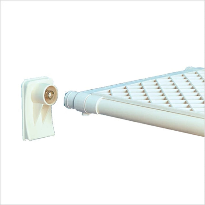 つっぱり棚スーパーワイドメッシュ棚小取付幅75～120cm