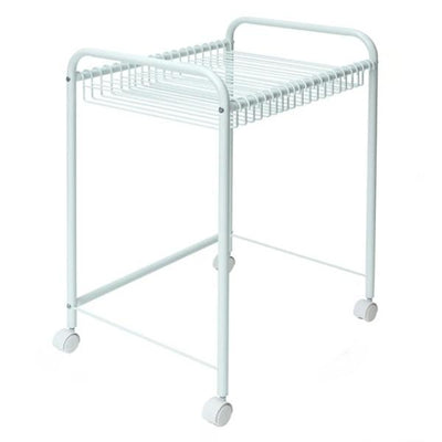 スラックス ラック 収納 20本掛 奥行55cm ズボン キャスター付き 組立式