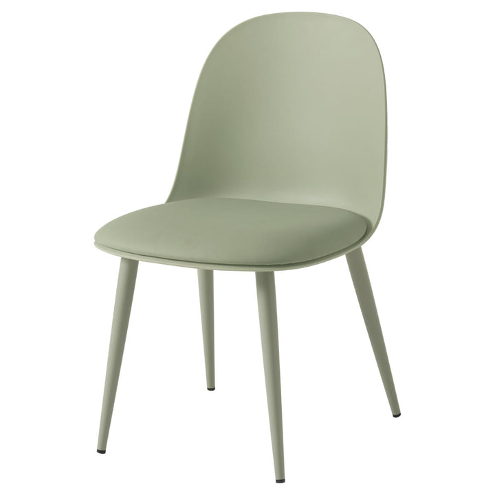 ダイニングチェア座面高42.5cm2脚セットくすみカラー