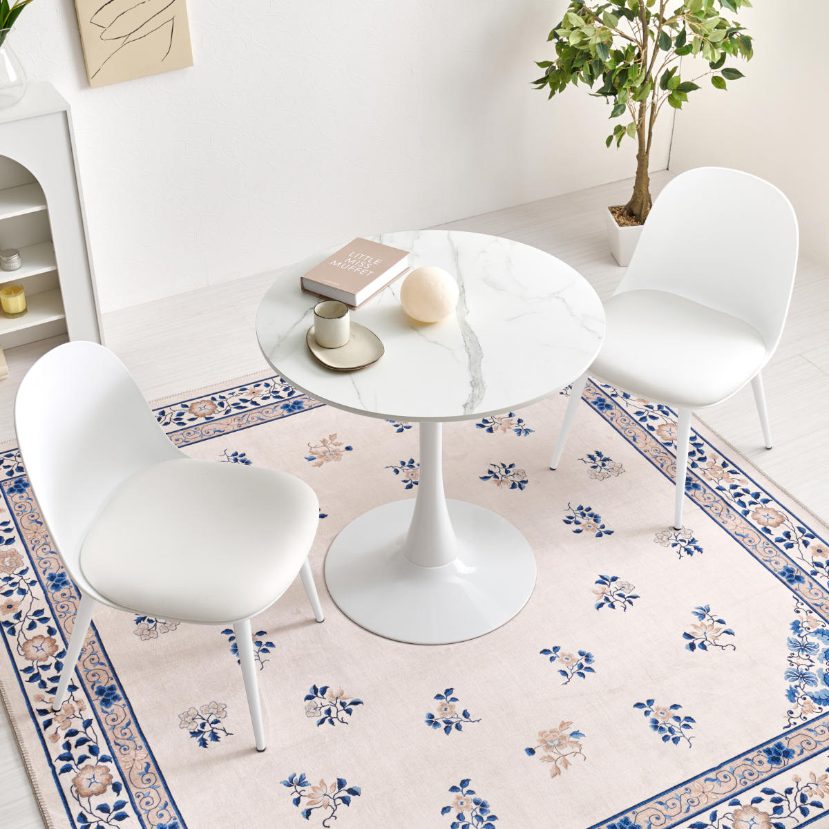 カフェテーブル 幅70cm 円形 ラウンドテーブル ダイニングテーブル