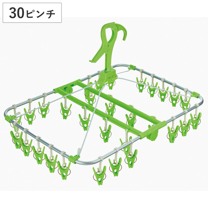 洗濯ハンガー角ハンガー30ピンチアルモアファイン