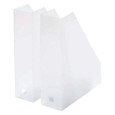 ファイルケース A4 同色2個組 Ｓ Ｌ 1セット スリム 縦型 横型 前開き MX-19