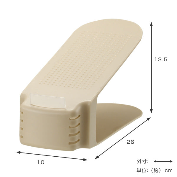 靴収納6個入りくつホルダーワイド