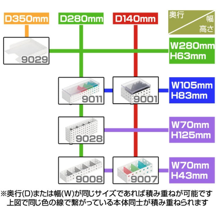 小物収納収納ケースCOBACOコバコカードケースフタ付きS9001