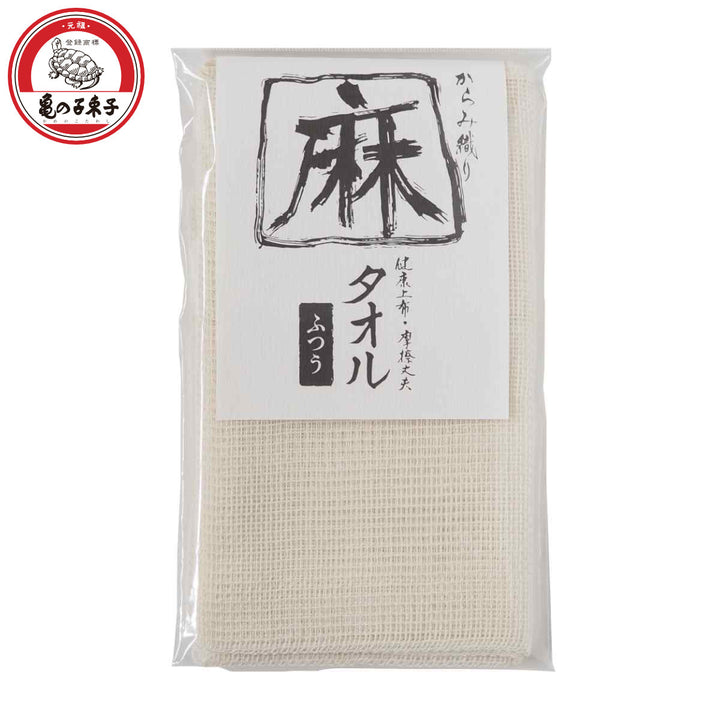 亀の子束子西尾商店ボディタオル麻タオルふつうタイプ