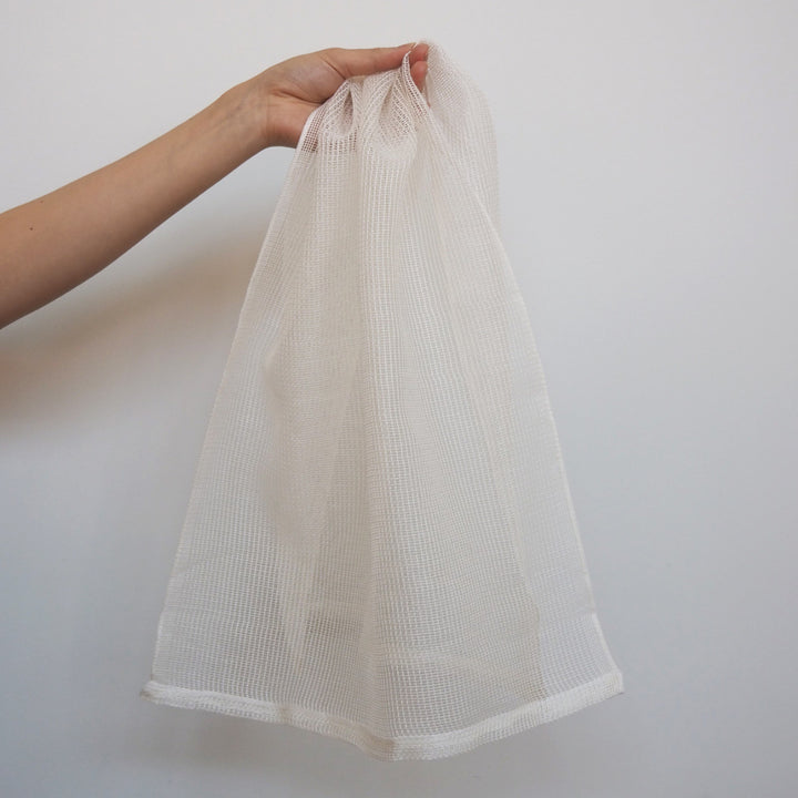 亀の子束子西尾商店ボディタオル麻タオルふつうタイプ