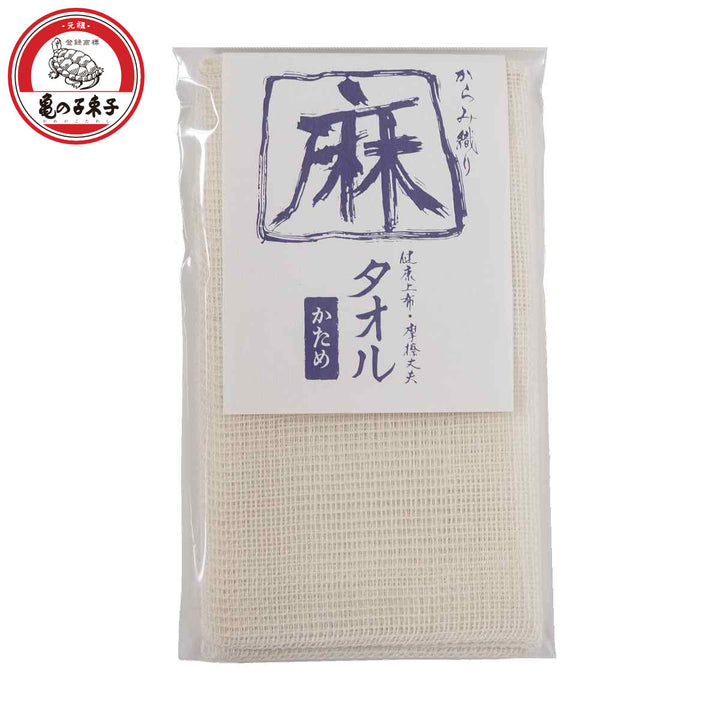 亀の子束子西尾商店ボディタオル麻タオルかためタイプ