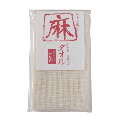 亀の子束子西尾商店 ボディタオル 麻タオル とくにかためタイプ
