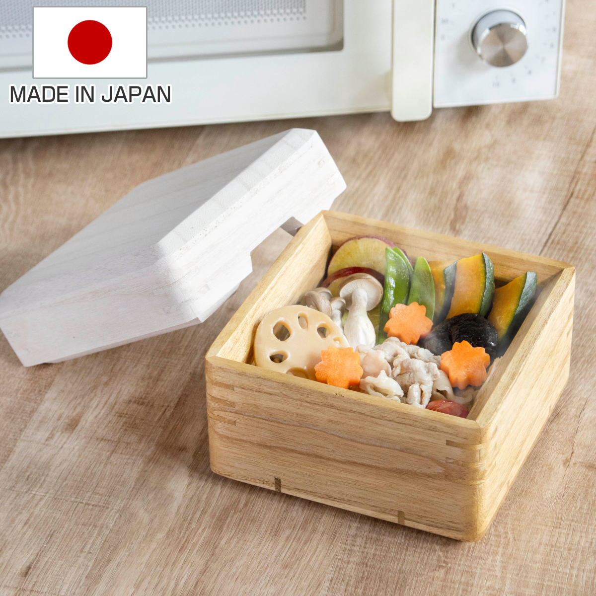 Kirisai 桐製レンジでむし鉢 小 蒸し器 むし鉢 KIRISAI 桐のレンジでむし鉢 小 – ハウジー