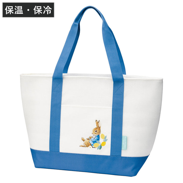 保冷バッグエコバッグ麻風トート保冷ショッピングピーターラビット