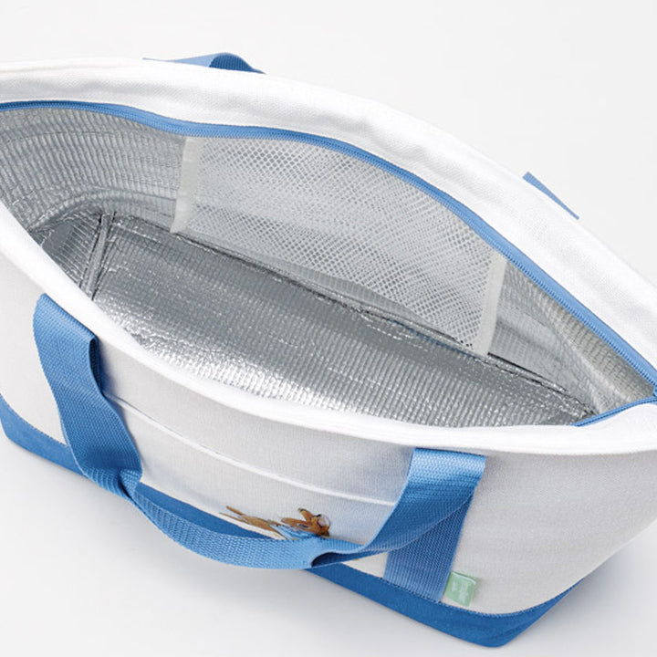 保冷バッグエコバッグ麻風トート保冷ショッピングピーターラビット