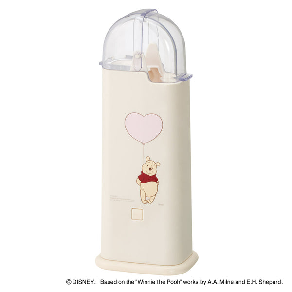 カトラリースタンドフード付角型箸立てくまのプーさん仕切り付き